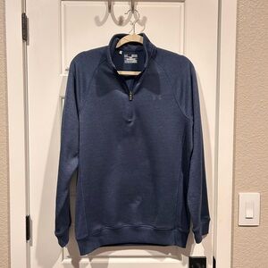 Under Armour Men's Zip Up Sweater in Navy